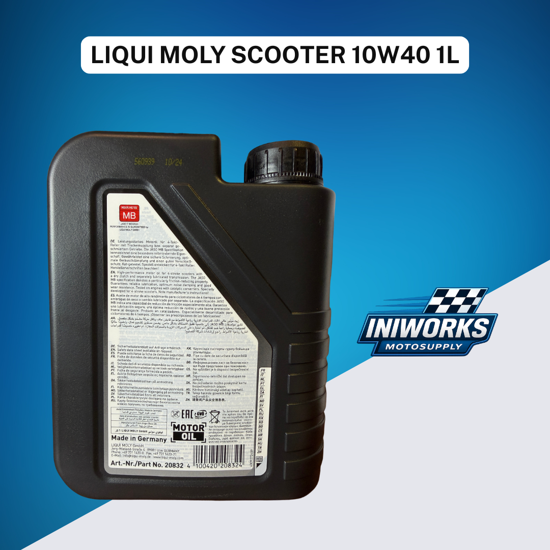 Liqui Moly Scooter MB 10W-40 1L Fully Synthetic Engine Oil