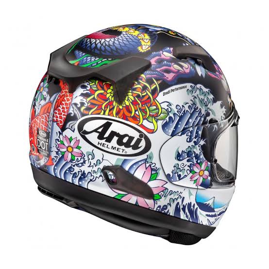 ARAI RX7X FLAT BLACK ORIENTAL (L)